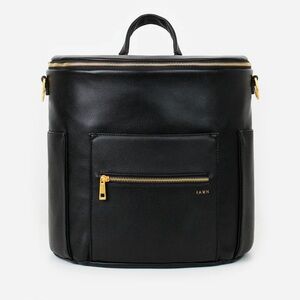 black fawn design backpack diaper bag